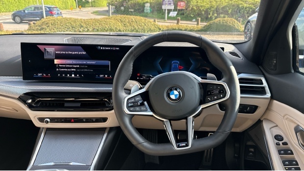 BMW 3 Series 320I M Sport Euro 6 YF75UWW Blue #5