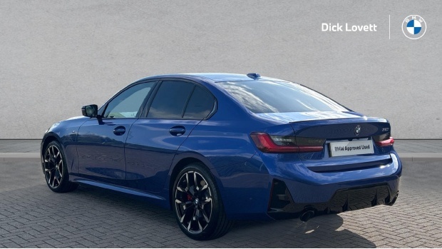 BMW 3 Series 320I M Sport Euro 6 YF75UWW Blue #2