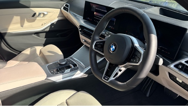 BMW 3 Series 320I M Sport Euro 6 YF75UWW Blue #6