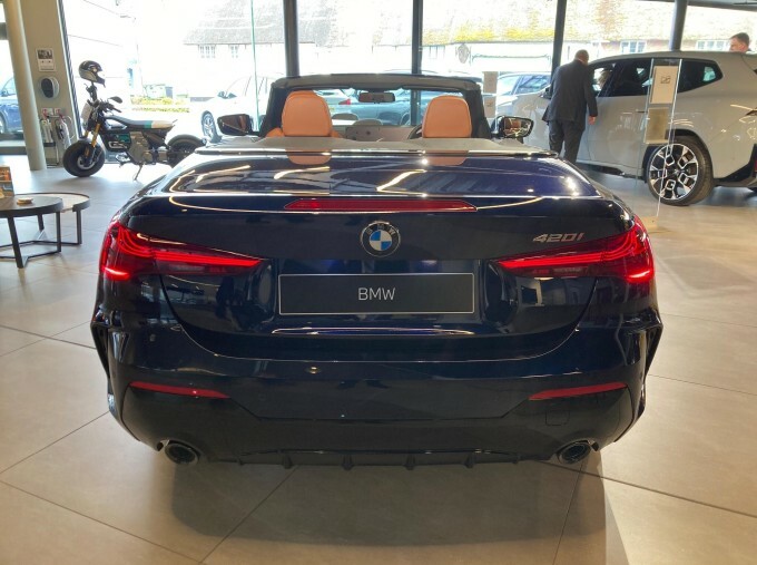 BMW 4 Series 420I M Sport Euro 6 Blue #3