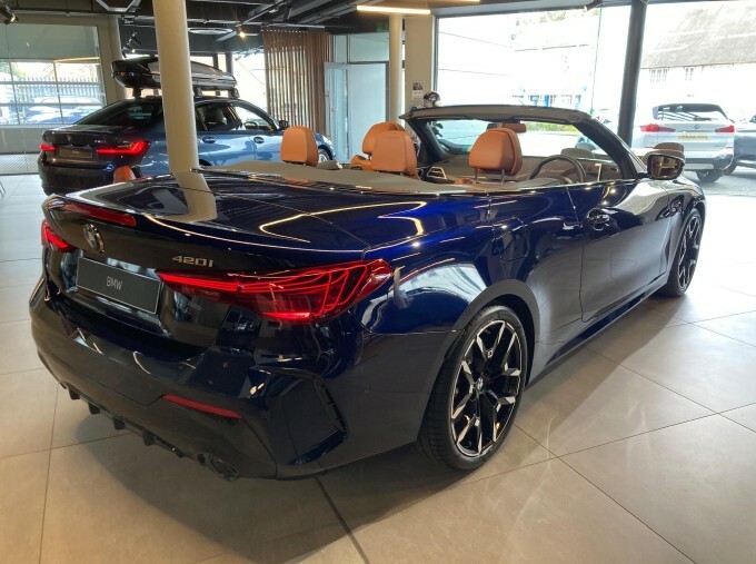 BMW 4 Series 420I M Sport Euro 6 Blue #4