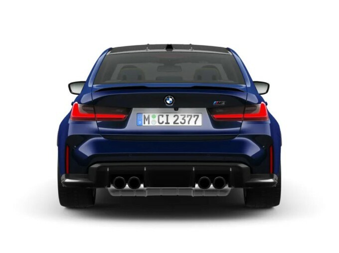BMW M3 Biturbo Competition Steptronic M Xdrive Euro 6 Blue #4