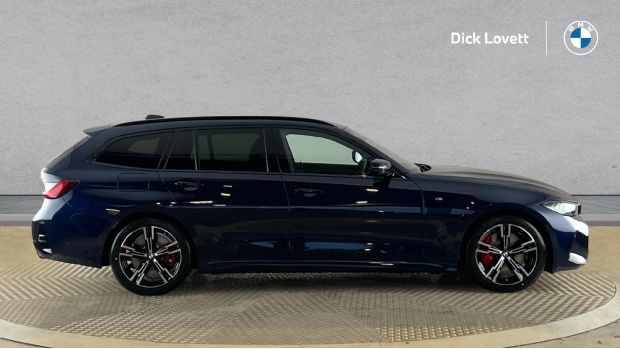 BMW 3 Series 320I M Sport Touring Euro 6 WM75LBF Blue #3