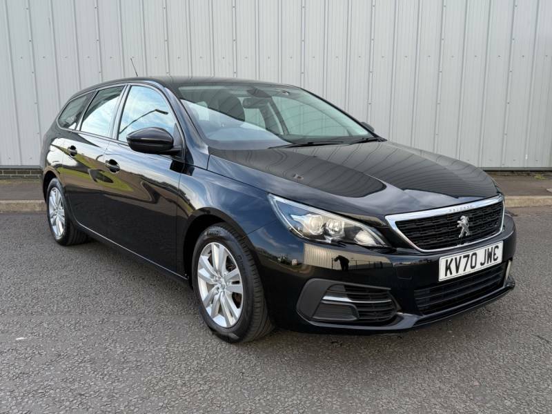 Peugeot 308 1.5 Bluehdi 100 Active - 2020 70 Black #2