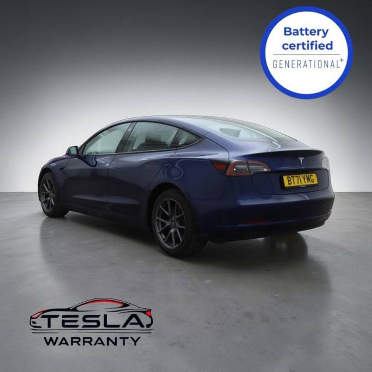 Tesla Model 3 Long Range Awd - 2021 71 BT71YMG Blue #3