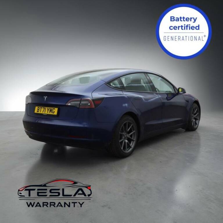 Tesla Model 3 Long Range Awd - 2021 71 BT71YMG Blue #4