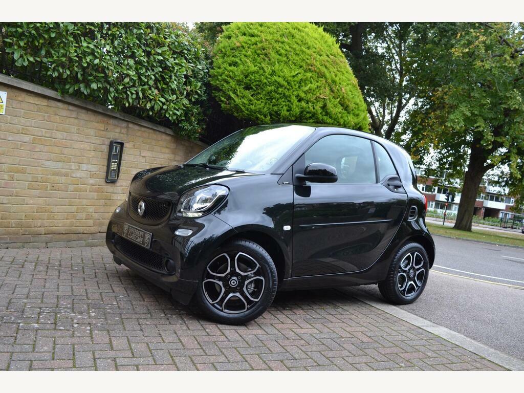 Smart Fortwo 1.0 Prime Premium Twinamic Euro 6 S S Black