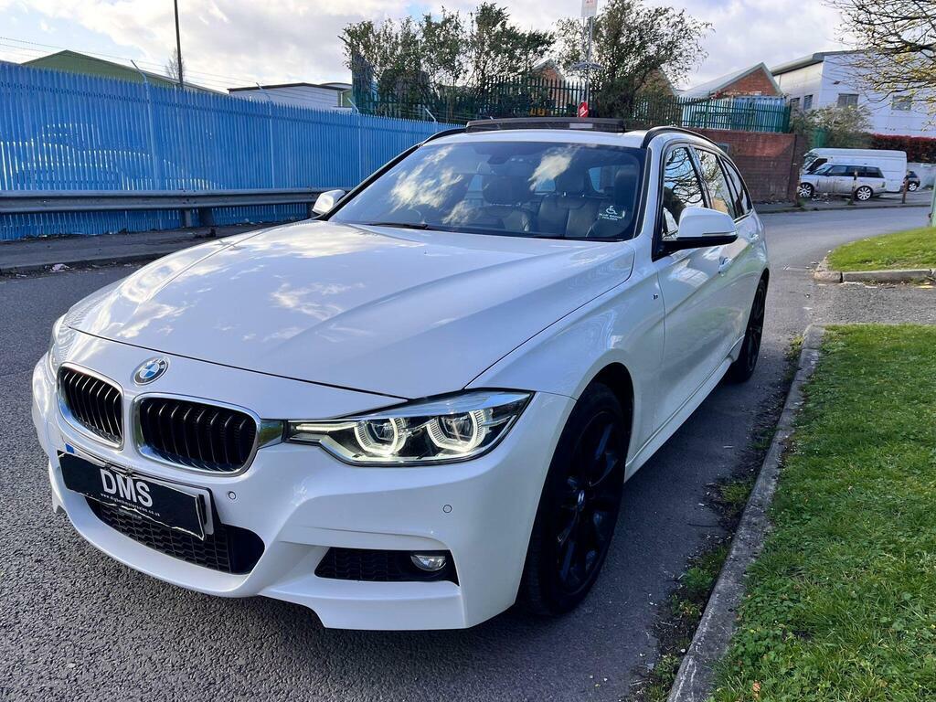 BMW 3 Series 3.0 335D M Sport Touring Xdrive Euro 6 Ss LN66DFJ White #3