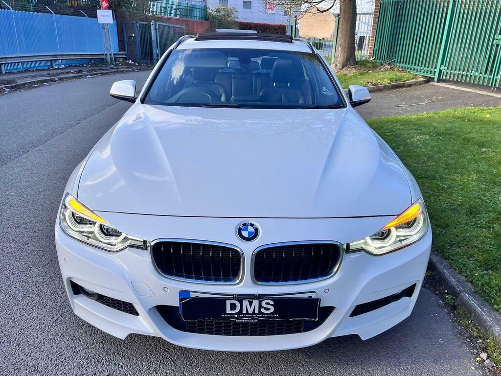 BMW 3 Series 3.0 335D M Sport Touring Xdrive Euro 6 Ss LN66DFJ White #5