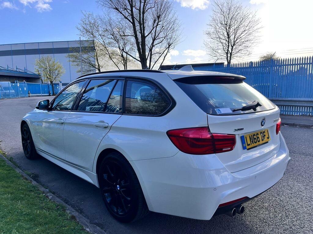 BMW 3 Series 3.0 335D M Sport Touring Xdrive Euro 6 Ss LN66DFJ White #4