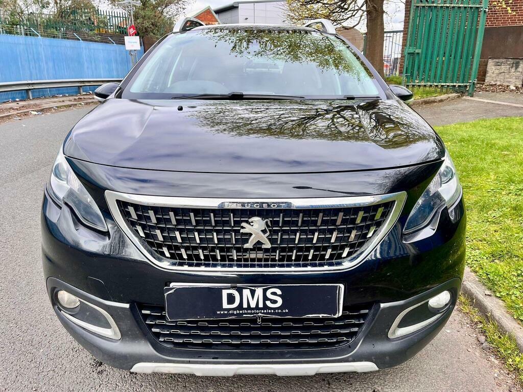Peugeot 2008 1.2 Puretech Allure Premium Euro 6 S S E068FCM Black #2