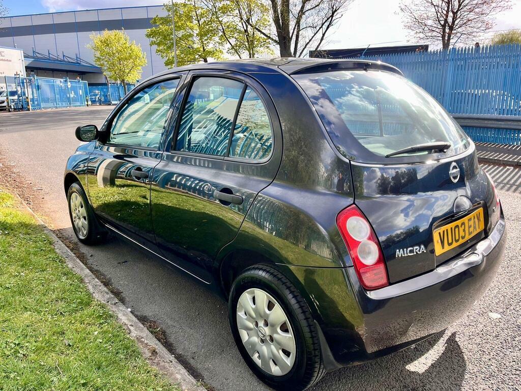 Nissan Micra 1.0 E VU03EAY Black #4