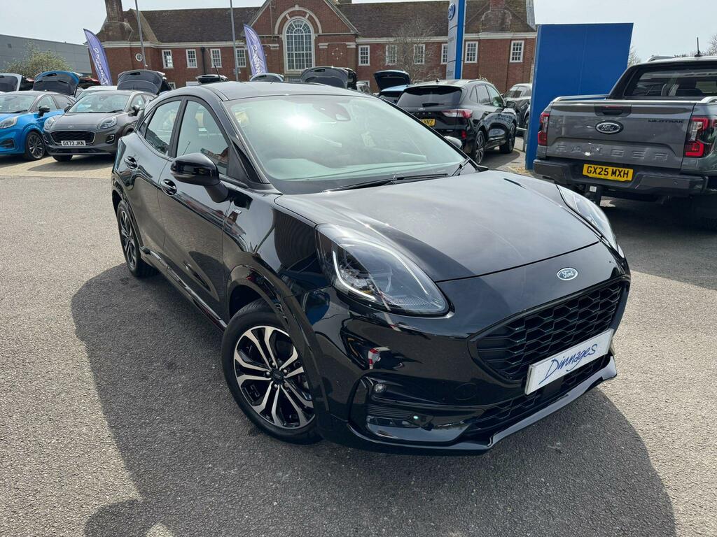 Ford Puma 1.0T Ecoboost Mhev St-line Suv Hybrid M Black