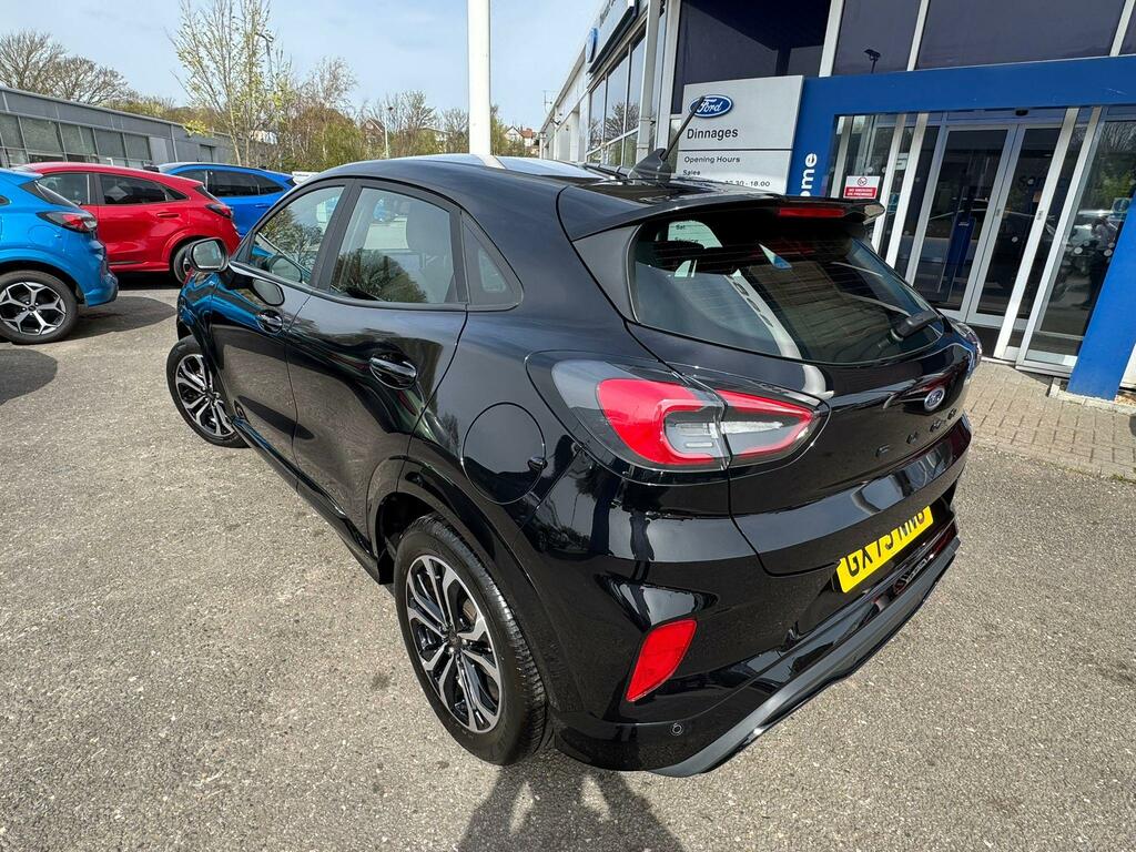 Ford Puma 1.0T Ecoboost Mhev St-line Suv Hybrid M GX73NNG Black #5