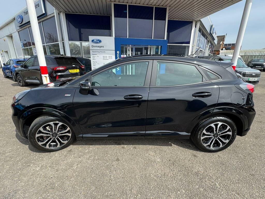 Ford Puma 1.0T Ecoboost Mhev St-line Suv Hybrid M GX73NNG Black #6