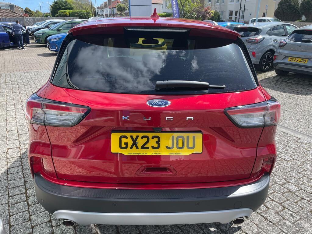 Ford Kuga 1.5T Ecoboost Titanium Edition Suv Manu GX23JOU Red #3