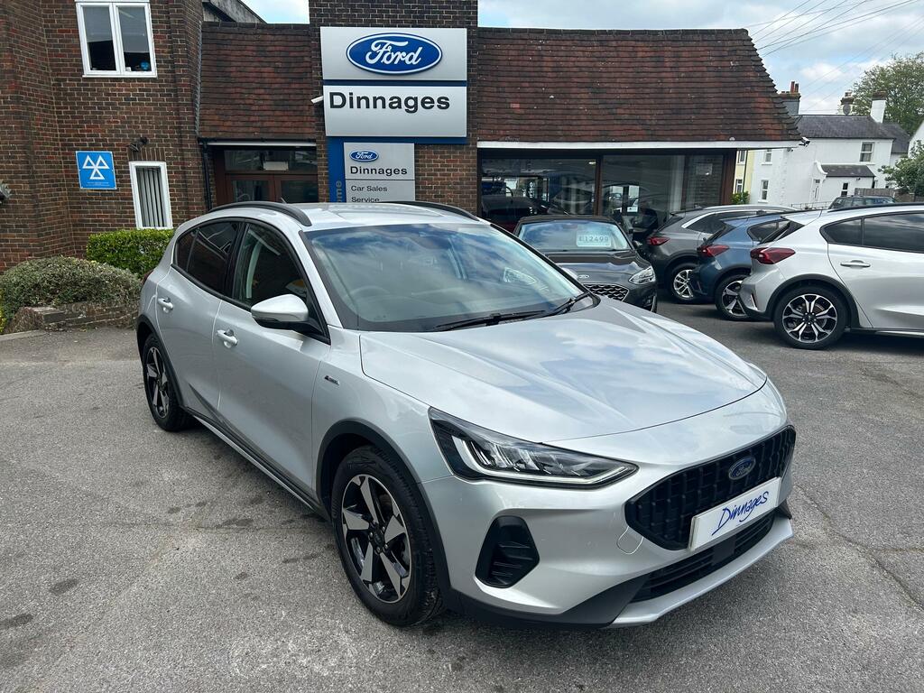 Ford Focus 1.0T Ecoboost Mhev Active Hatchback Hyb Silver