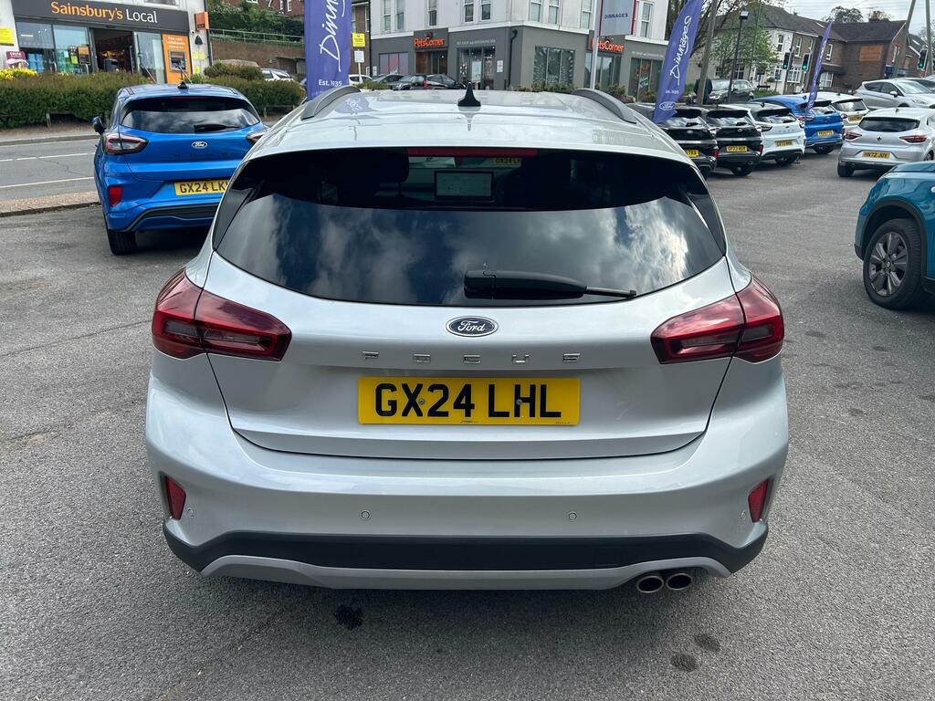 Ford Focus 1.0T Ecoboost Mhev Active Hatchback Hyb GX24LHL Silver #6