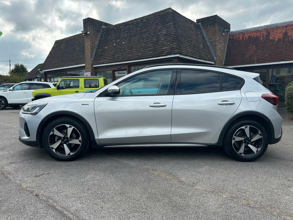 Ford Focus 1.0T Ecoboost Mhev Active Hatchback Hyb GX24LHL Silver #4