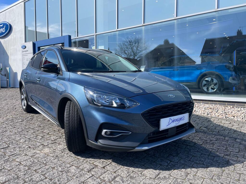 Ford Focus 1.0T Ecoboost Active Hatchback E GY69UUC Blue #2