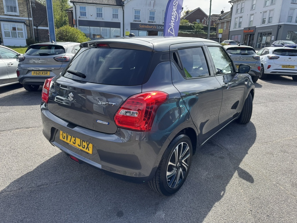 Suzuki Swift 1.2 Dualjet Mhev Sz-l Hatchback Hybrid GV73JGX Grey #4