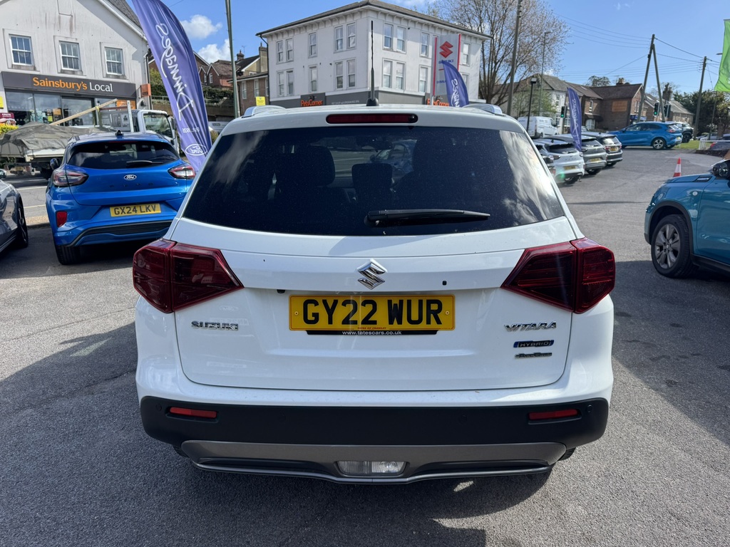 Suzuki Vitara 1.5 Sz5 Suv Hybrid Ags Allgrip Eur GY22WUR White #5
