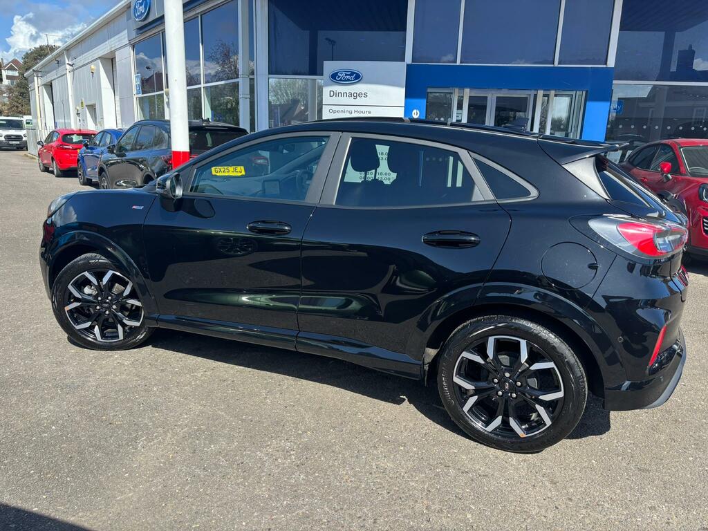 Ford Puma 1.0T Ecoboost Mhev St-line X Suv Hybrid GU24XLZ Black #4