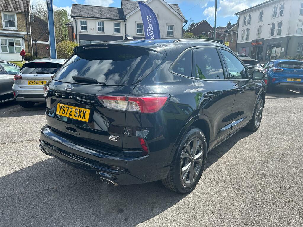 Ford Kuga 2.5 Ecoboost Duratec 14.4Kwh St-line Suv Petro YS72SXX Black #6
