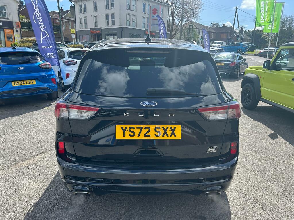 Ford Kuga 2.5 Ecoboost Duratec 14.4Kwh St-line Suv Petro YS72SXX Black #5