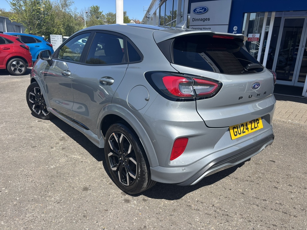 Ford Puma 1.0T Ecoboost Mhev St-line X Suv Hybrid GU24ZZP Silver #5