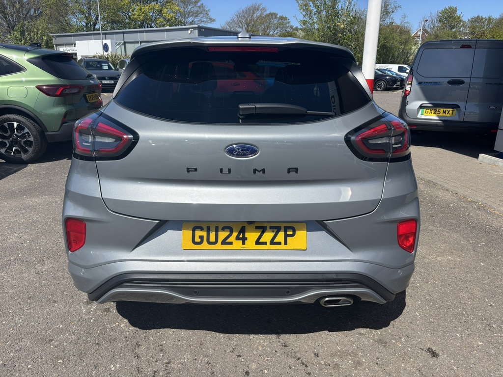 Ford Puma 1.0T Ecoboost Mhev St-line X Suv Hybrid GU24ZZP Silver #6