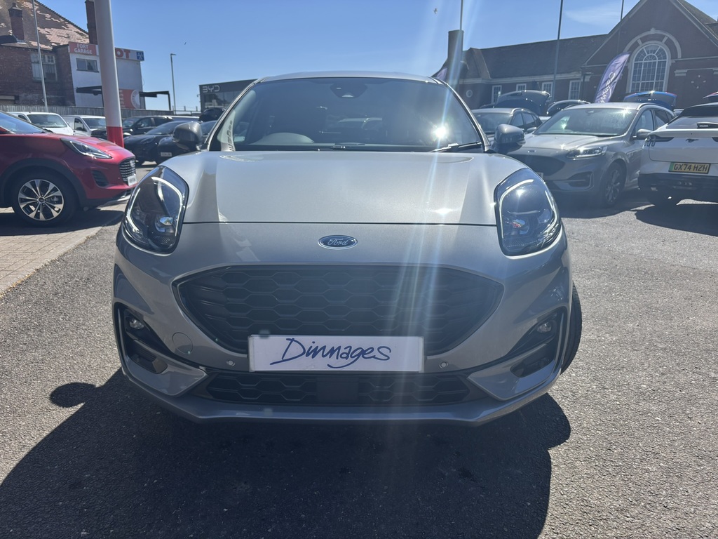 Ford Puma 1.0T Ecoboost Mhev St-line X Suv Hybrid GU24ZZP Silver #2