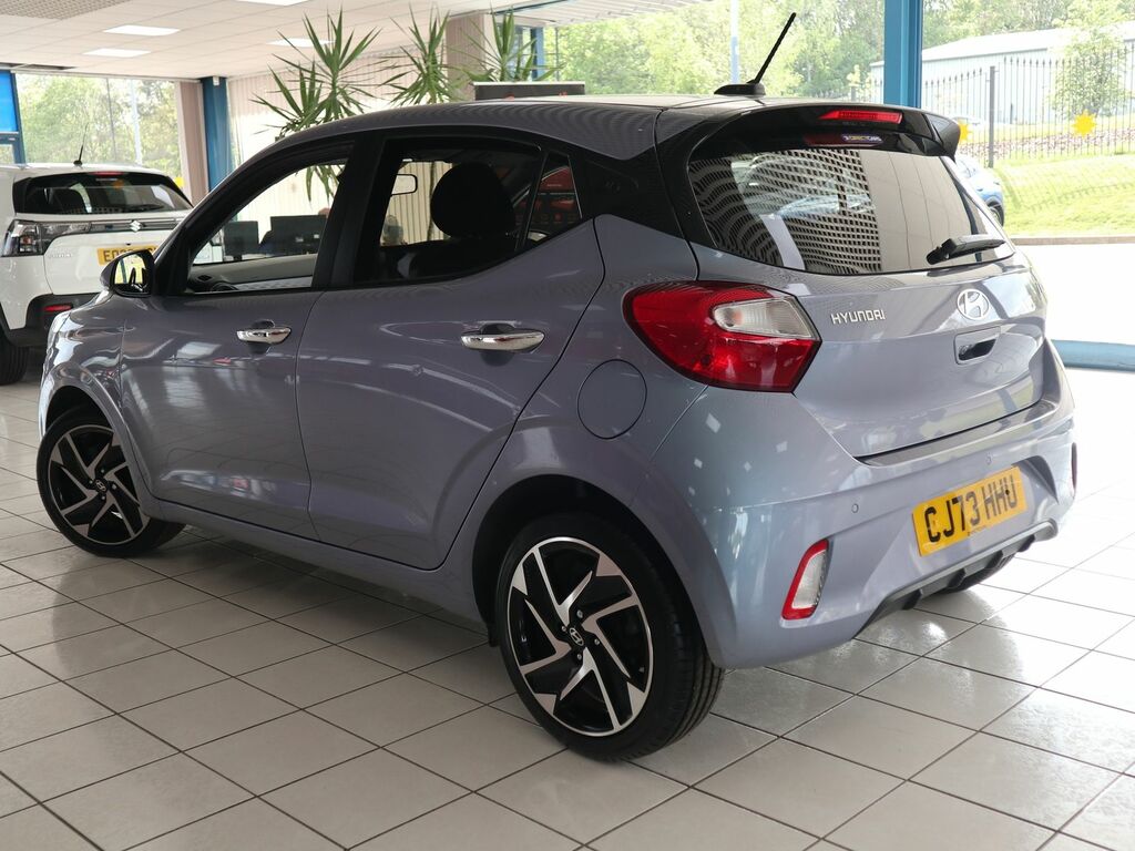 Hyundai I10 1.0 Premium Mpi CJ73HHU Blue #2