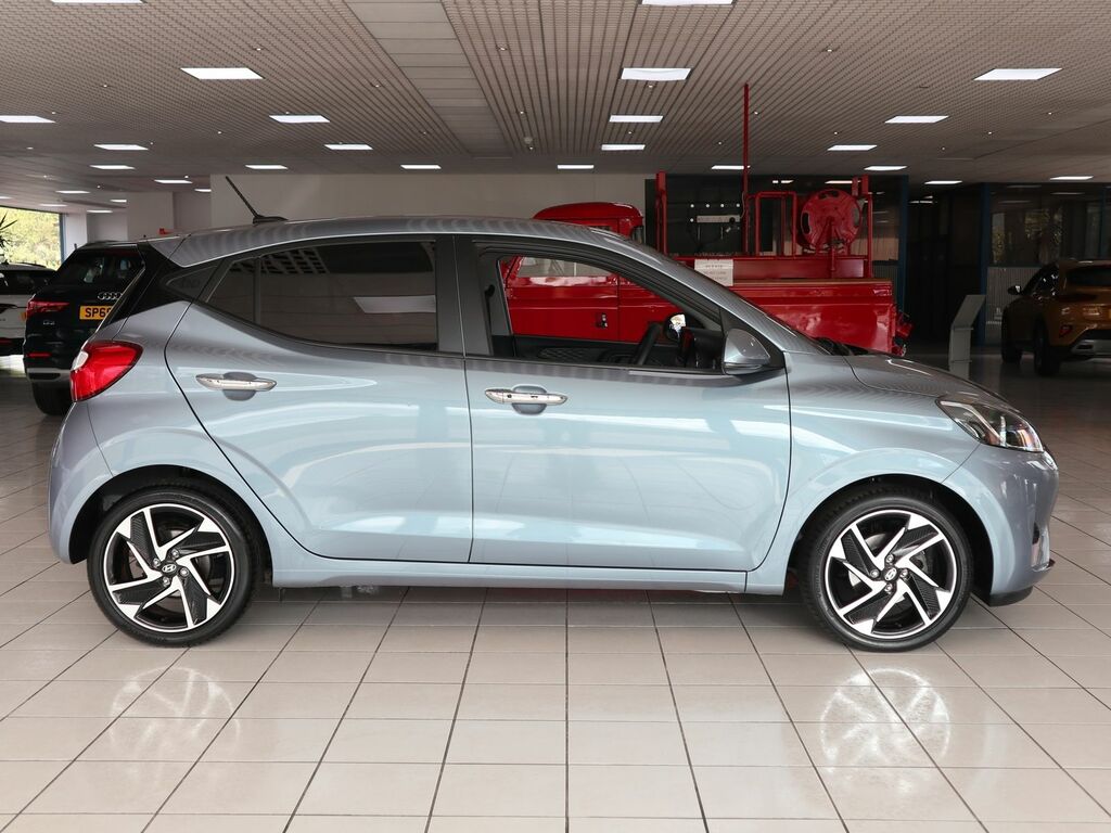Hyundai I10 1.0 Premium Mpi CJ73HHU Blue #6