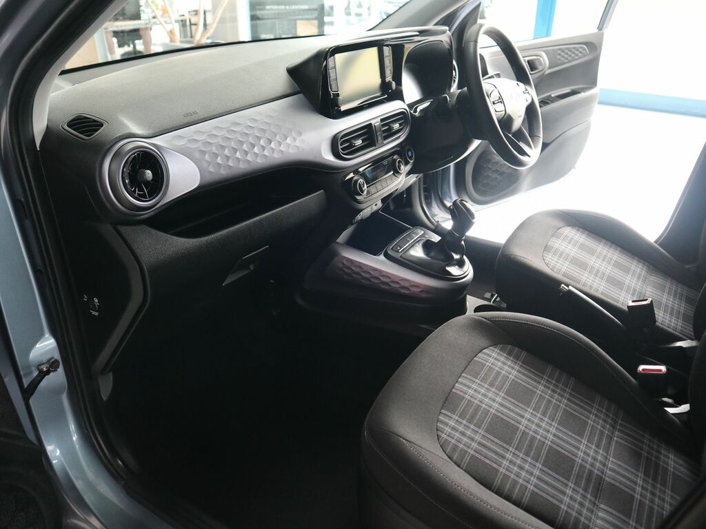Hyundai I10 1.0 Premium Mpi CJ73HHU Blue #4