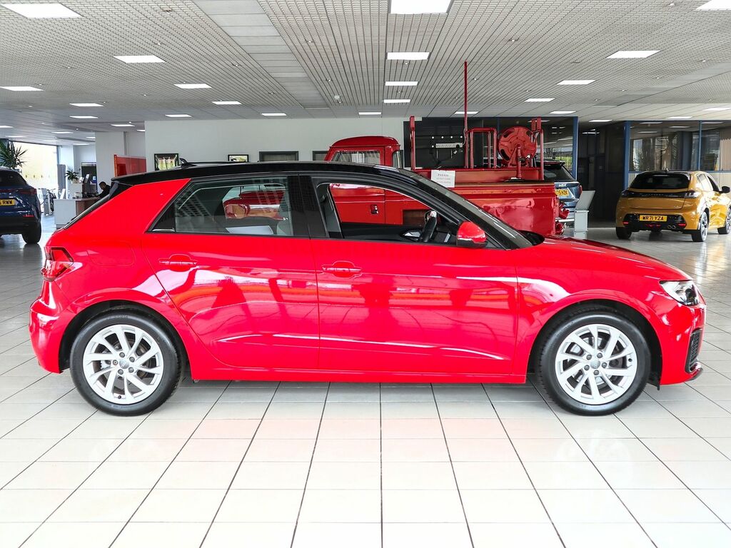 Audi A1 1.0 Sport 30 Tfsi FH19JSU Red #6