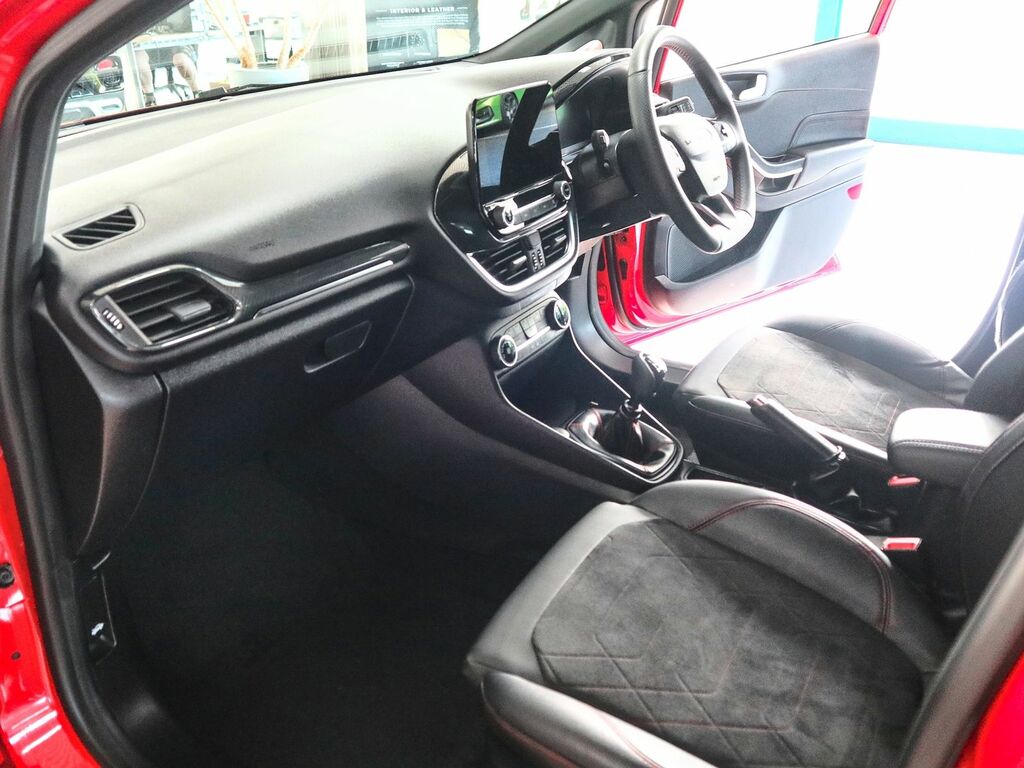 Ford Fiesta 1.0 St-line X Edition Ecoboost Mhev SH72OTF Red #4