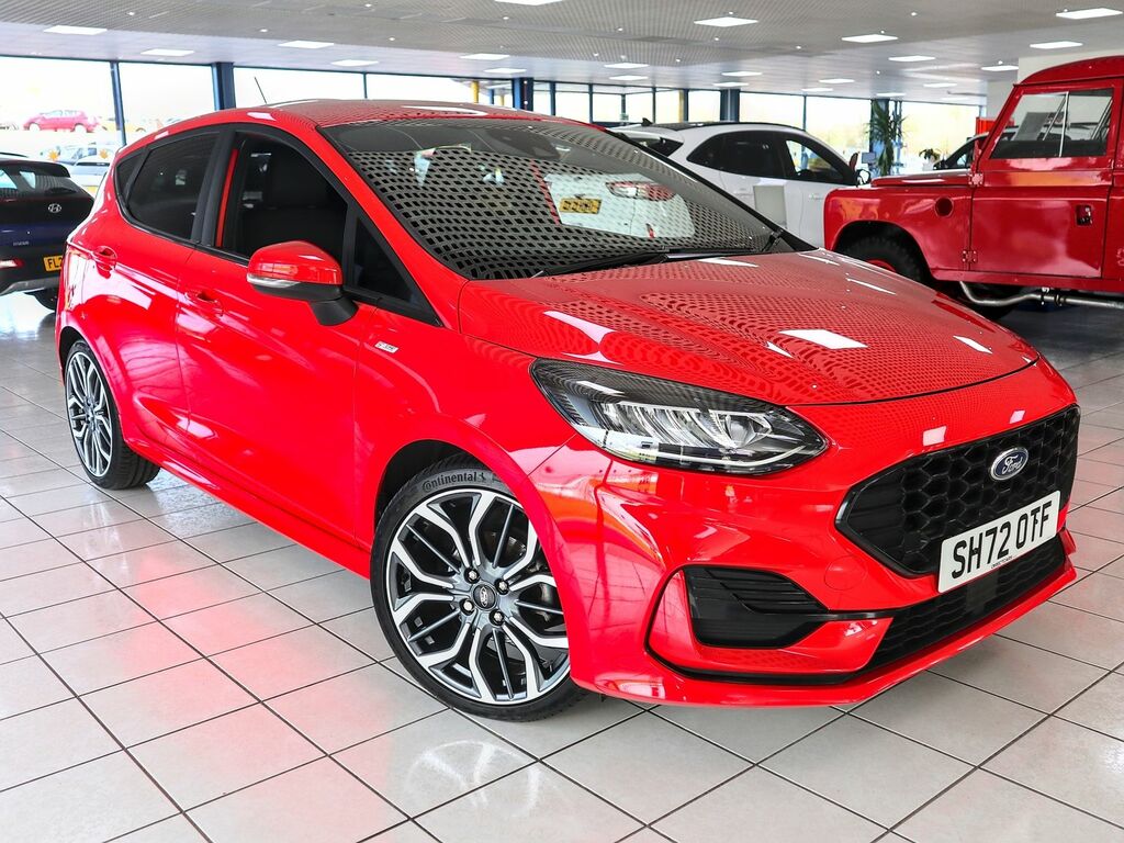 Ford Fiesta 1.0 St-line X Edition Ecoboost Mhev SH72OTF Red