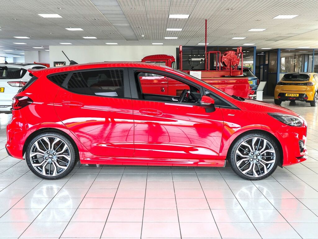 Ford Fiesta 1.0 St-line X Edition Ecoboost Mhev SH72OTF Red #6