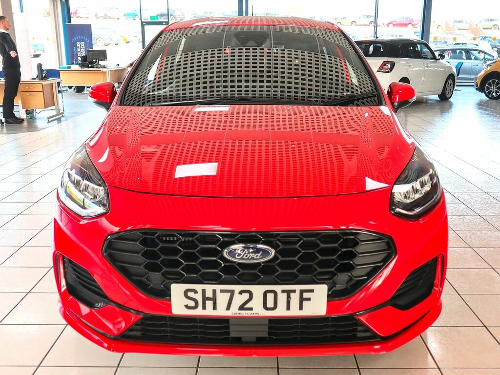 Ford Fiesta 1.0 St-line X Edition Ecoboost Mhev SH72OTF Red #5