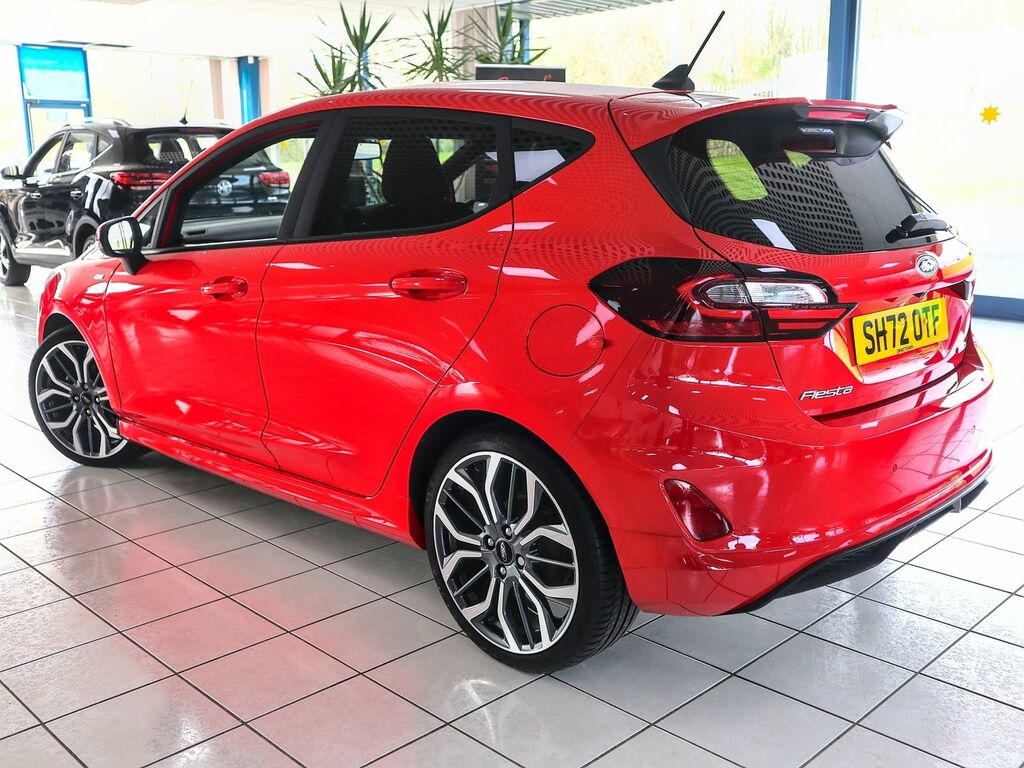 Ford Fiesta 1.0 St-line X Edition Ecoboost Mhev SH72OTF Red #2
