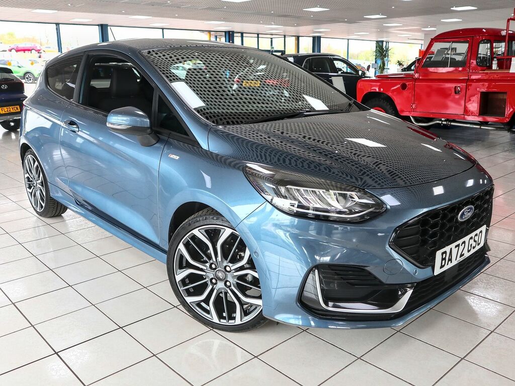 Ford Fiesta 1.0 St-line Vignale Ecoboost Mhev BA72GSO Blue