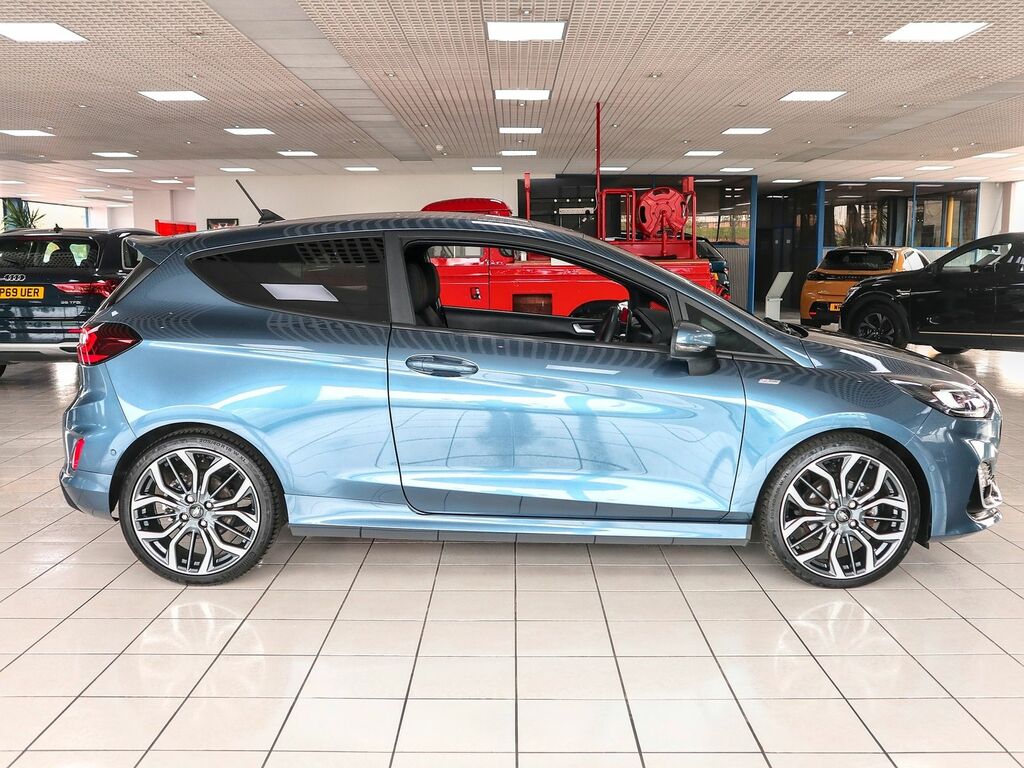 Ford Fiesta 1.0 St-line Vignale Ecoboost Mhev BA72GSO Blue #6