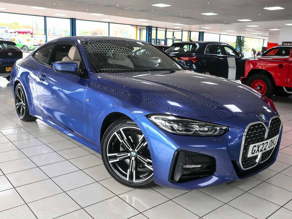BMW 4 Series 2.0 420D M Sport Mht Blue