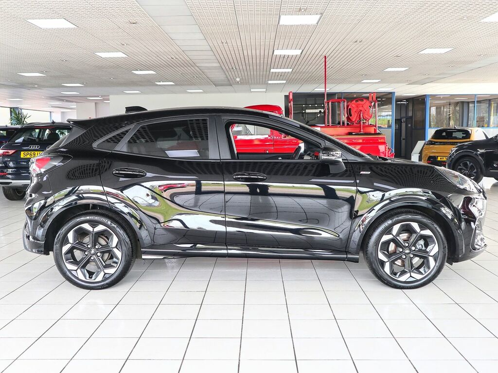 Ford Puma 1.0 St-line X Mhev Ecoboost YR74TYW Black #6