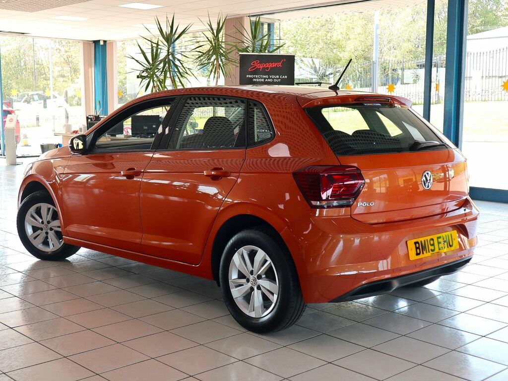 Volkswagen Polo 1.0 Se Evo BM19EHU Orange #2