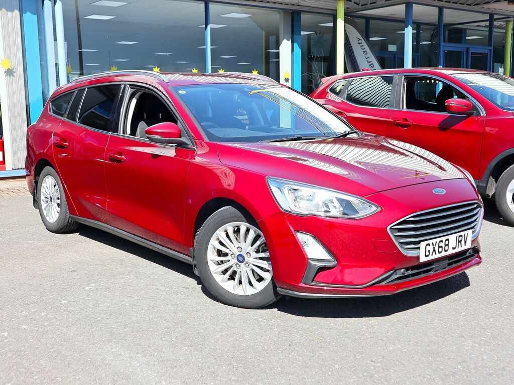 Ford Focus 1.0 Titanium Ecoboost GX68JRV Red