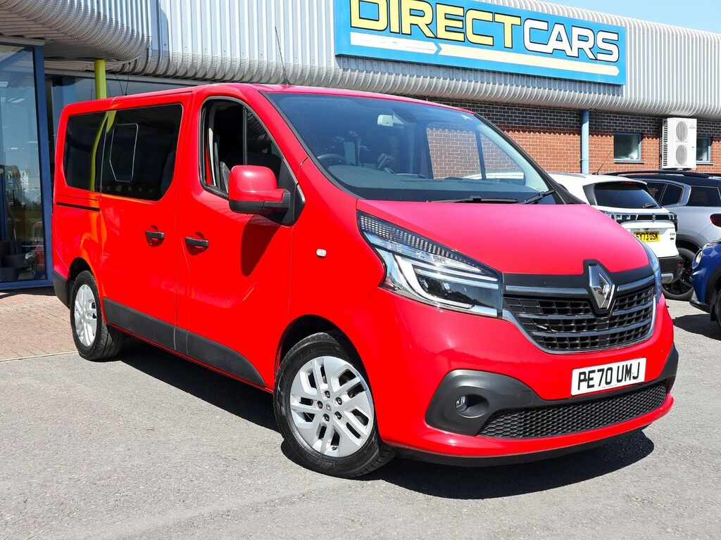 Renault Trafic 2.0 Sport Nav Energy 28 Dci Minibus Doublecab Swb Red