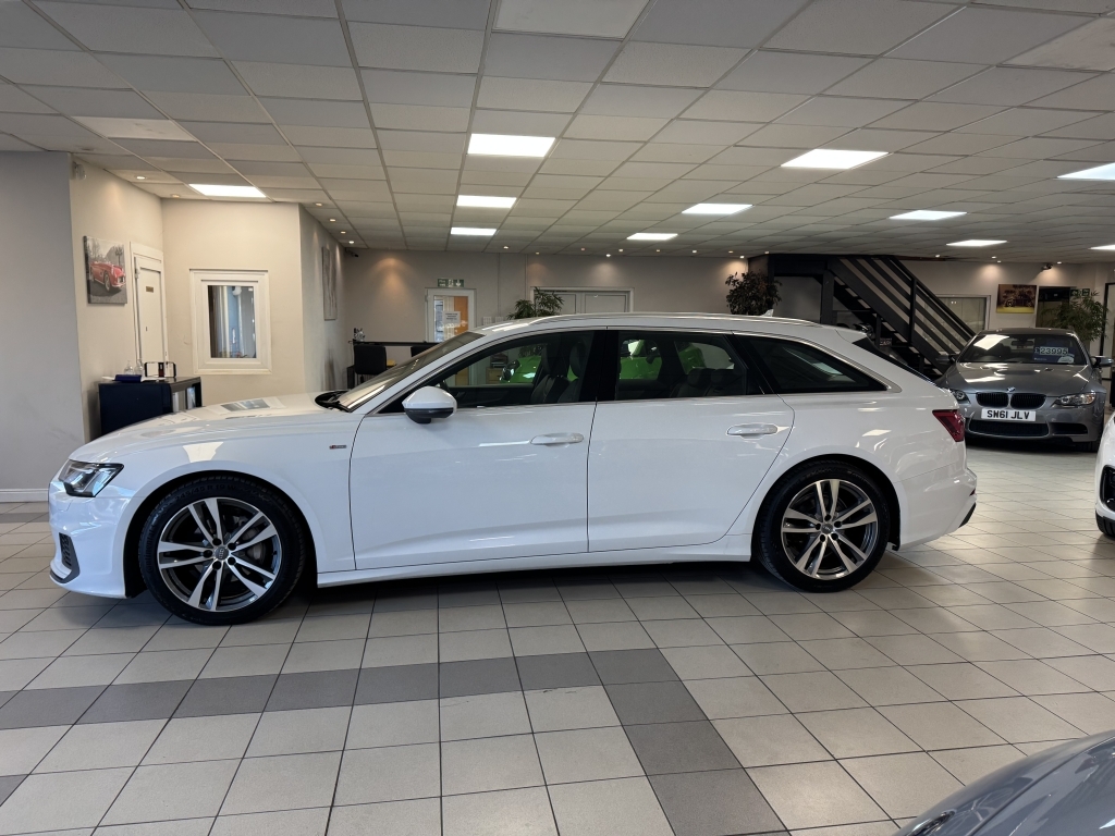 Audi A6 2.0 Tdi S Line Mhev AU19SWF White #2