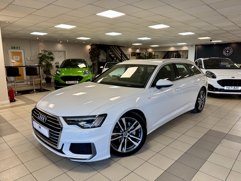 Audi A6 2.0 Tdi S Line Mhev White